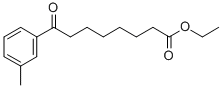 ETHYL 8-(3-METHYLPHENYL)-8-OXOOCTANOATE CAS#: 898751-58-1