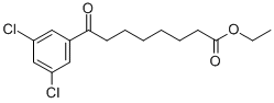 ETHYL 8-(3,5-DICHLOROPHENYL)-8-OXOOCTANOATE CAS#: 898751-96-7