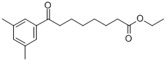 ETHYL 8-(3,5-DIMETHYLPHENYL)-8-OXOOCTANOATE CAS#: 898751-81-0