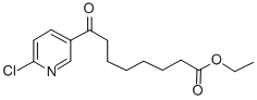 ETHYL 8-(6-CHLORO-3-PYRIDYL)-8-OXOOCTANOATE CAS#: 890100-72-8