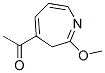 Ethanone, 1-(2-methoxy-3H-azepin-4-yl)- (9CI) CAS#: 90714-28-6