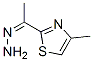 Ethanone,  1-(4-methyl-2-thiazolyl)-,  hydrazone CAS#: 893417-79-3