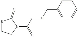 Ethanone, 2-(phenylmethoxy)-1-(2-thioxo-3-thiazolidinyl)- CAS#: 92486-00-5