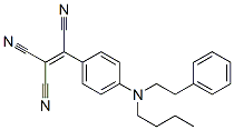 Ethenetricarbonitrile, 4-butyl(2-phenylethyl)aminophenyl- CAS#: 97460-76-9