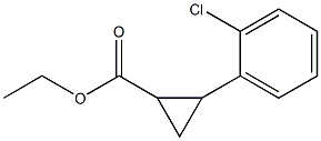 Ethyl 2-(2-chlorophenyl)cyclopropanecarboxylate CAS#: 91393-53-2
