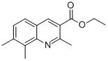 Ethyl 2,7,8-trimethylquinoline-3-carboxylate CAS#: 892874-89-4