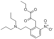 Ethyl 3-[2-[2-(dipropylamino)ethyl]-6-nitrophenyl]-2-oxopropanoate CAS#: 91374-24-2