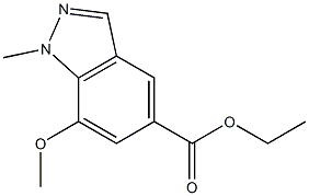 Ethyl 7-Methoxy-1-Methyl-1H-indazole-5-carboxylate CAS#: 894779-32-9
