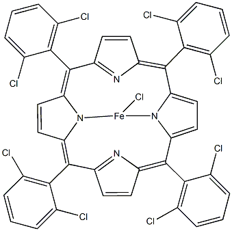 Fe(III) meso-Tetra (o-dichlorophenyl) Porphine Chloride CAS#: 91042-27-2