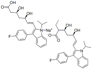Fluvastatin N-Ethyl Sodium Salt (Fluvastatin Impurity) CAS#: 93936-64-2