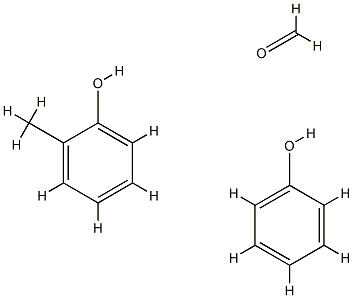 Formaldehyde, polymer with methylphenol and phenol CAS#: 9039-25-2