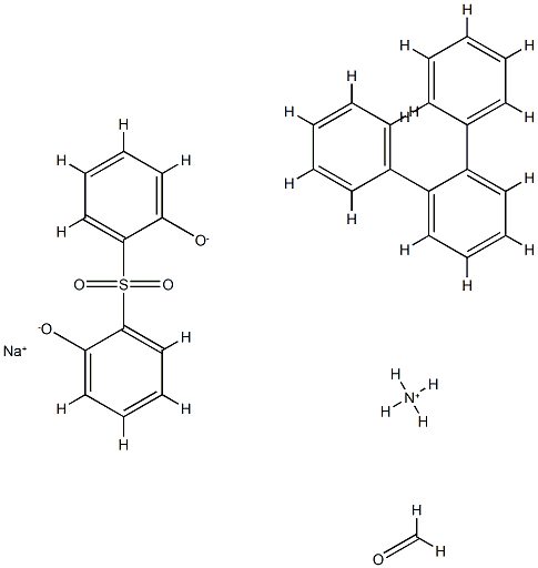 Formaldehyde, polymers with sulfonated terphenyl and sulfonylbis[phenol], ammonium sodium salts CAS#: 95649-08-4