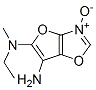 Furo[2,3-d]oxazole-5,6-diamine,  N-ethyl-N-methyl-,  3-oxide  (9CI) CAS#: 897938-36-2