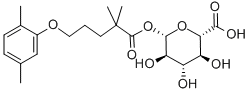 GEMFIBROZIL 1-O-?-GLUCURONIDE CAS#: 91683-38-4