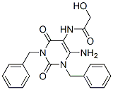 Glycolamide, N-(6-amino-1,3-dibenzyl-1,2,3,4-tetrahydro-2,4-dioxo-5-pyrimidinyl)- (7CI) CAS#: 97434-67-8