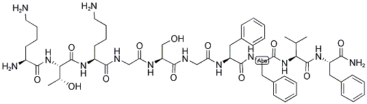 H-LYS-THR-LYS-GLY-SER-GLY-PHE-PHE-VAL-PHE-NH2 CAS#: 90364-66-2
