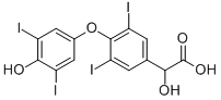 HYDROXY-[4-(4-HYDROXY-3,5-DIIODO-PHENOXY)]-3,5-DIIODOPHENYLACETIC ACID CAS#: 93647-48-4
