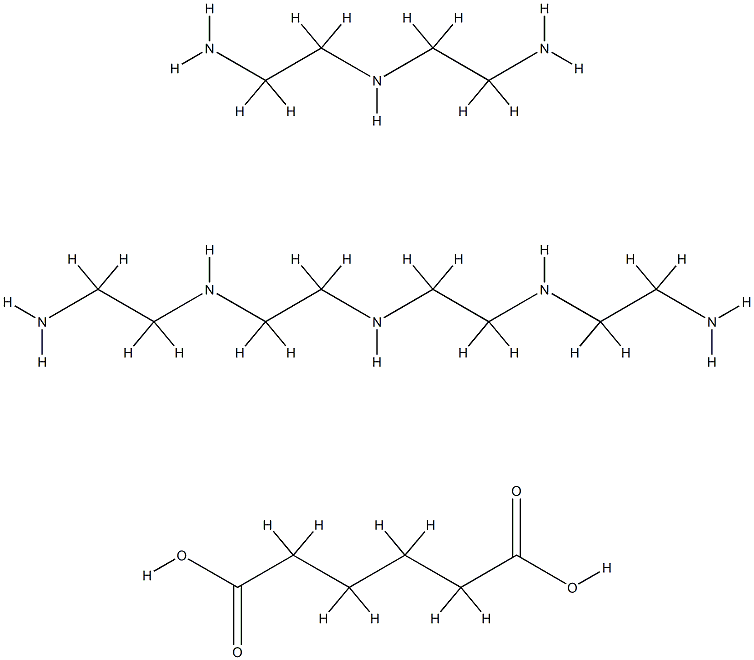 Hexanedioic acid, polymer with n-(2-aminoethyl)-n'-[2-[(2-aminoethyl)amino]ethyl]-1,2-ethanediamine and n-(2-aminoethyl)-1,2-ethanediamine CAS#: 96317-90-7