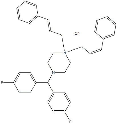 IMp. C (EP): (4-(DiphenylMethyl)-1,1-bis[(E)-3-phenylprop-2-enyl]piperaziniuM Chloride CAS#: 95062-18-3