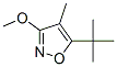Isoxazole, 5-(1,1-dimethylethyl)-3-methoxy-4-methyl- (9CI) CAS#: 95406-70-5