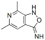 Isoxazolo[3,4-c]pyridin-3(1H)-imine, 5,7-dimethyl- (9CI) CAS#: 95109-28-7