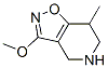 Isoxazolo[4,5-c]pyridine, 4,5,6,7-tetrahydro-3-methoxy-7-methyl- (9CI) CAS#: 95578-98-6