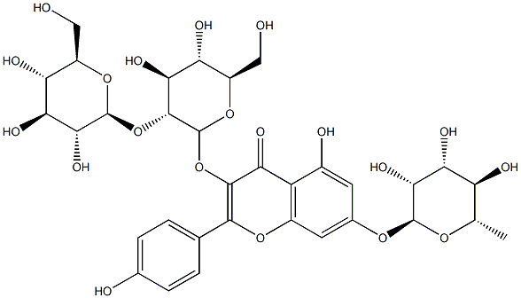 KaeMpferol 3-sophoroside-7-rhaMnoside CAS#: 93098-79-4