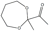Ketone, methyl 2-methyl-1,3-dioxepan-2-yl (7CI) CAS#: 90113-59-0