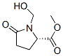L-Proline, 1-(hydroxymethyl)-5-oxo-, methyl ester (9CI) CAS#: 95083-42-4