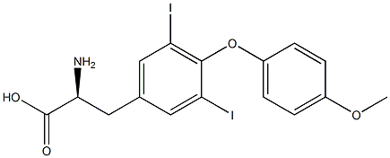 L-Tyrosine,3,5-diiodo-o-(4-Methoxyphenyl) CAS#: 94345-95-6