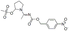 MESYLOXY-1-(N-(((4-NITROBENZYL)OXY)CARBONYL)ACETOIMIDOYL)PYRROLIDINE CAS#: 90505-34-3