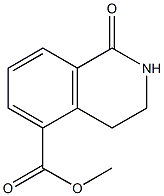 METHYL 1-OXO-1,2,3,4-TETRAHYDROISOQUINOLINE-5-CARBOXYLATE CAS#: 93258-88-9