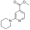METHYL 2-PIPERIDIN-1-YLISONICOTINATE 97+%METHYL 2-PIPERIDIN-1-YLPYRIDIN-4-YLCARBOXYLATE CAS#: 888070-05-1