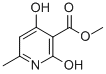 METHYL 2,4-DIHYDROXY-6-METHYLNICOTINATE CAS#: 893616-55-2