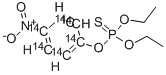 METHYL PARATHION, [RING 14C(U)] CAS#: 97067-68-0