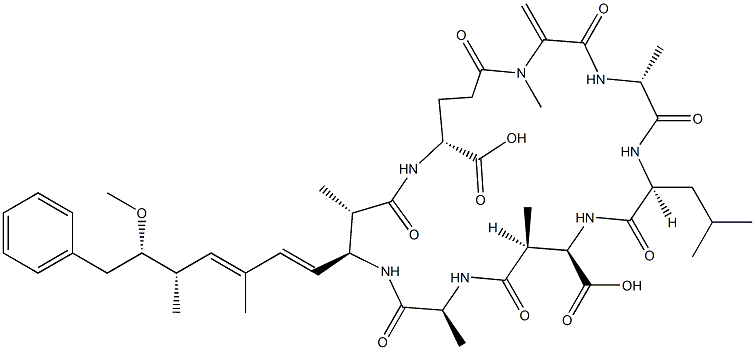 MICROCYSTIN LA CAS#: 96180-79-9