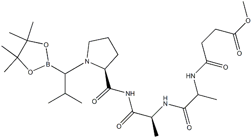Meosuc-ala-ala-pro-boroval-pinacol CAS#: 94242-92-9