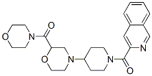 Methanone,  [4-[1-(3-isoquinolinylcarbonyl)-4-piperidinyl]-2-morpholinyl]-4-morpholinyl- CAS#: 888220-04-0