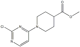 Methyl 1-(2-chloropyrimidin-4-yl)piperidine-4-carboxylate CAS#: 889126-33-4