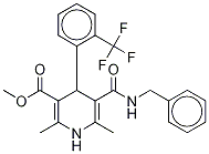 Methyl 1,4-Dihydro-2,6-dimethyl-4-(2trifluoromethyl)phenyl-pyridine-5-carboxylate-3-phenylmethyl Carboxamide CAS#: 887407-01-4