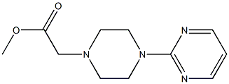 Methyl 2-[4-(-2-PyriMidyl)-1-piperazinyl]acetate CAS#: 896213-29-9