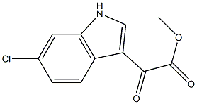 Methyl 2-(6-chloro-1H-indol-3-yl)-2-oxoacetate CAS#: 91182-86-4