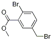 Methyl 2-broMo-5-(broMoMethyl)benzoate CAS#: 90721-58-7