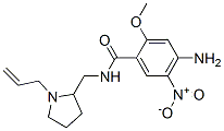 N-[[1-(allyl)-2-pyrrolidinyl]methyl]-4-amino-2-methoxy-5-nitrobenzamide CAS#: 93839-81-7