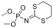 N-(1,3-Dithian-2-ylidene)amidophosphoric acid dimethyl ester CAS#: 941-38-8