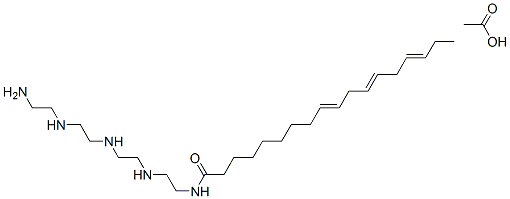 N-[2-[[2-[[2-[(2-aminoethyl)amino]ethyl]amino]ethyl]amino]ethyl]octadeca-9,12,15-trienamide monoacetate CAS#: 93942-23-5