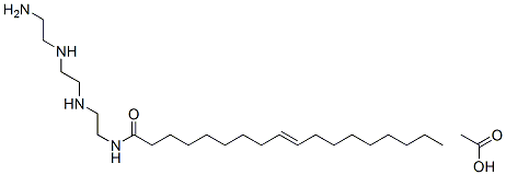 N-[2-[[2-[(2-aminoethyl)amino]ethyl]amino]ethyl]octadec-9-enamide monoacetate CAS#: 93942-09-7