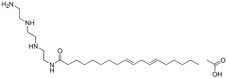 N-[2-[[2-[(2-aminoethyl)amino]ethyl]amino]ethyl]octadeca-9,12-dienamide monoacetate CAS#: 93942-11-1