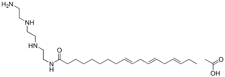 N-[2-[[2-[(2-aminoethyl)amino]ethyl]amino]ethyl]octadeca-9,12,15-trienamide monoacetate CAS#: 93942-13-3