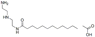 N-[2-[(2-aminoethyl)amino]ethyl]dodecanamide monoacetate CAS#: 94113-39-0